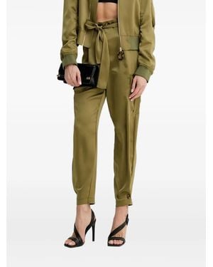 SIMONA CORSELLINI Belted Cargo Pants - Green