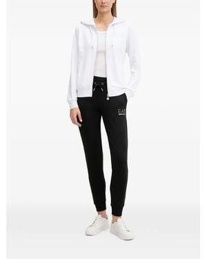 EA7 Chándal Con Logo Y Apliques - Blanco