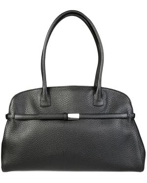 Orciani レザー トートバッグ - ブラック