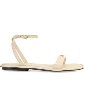 Sergio Rossi Surge Ankle-Strap Sandals - White