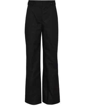 3.1 Phillip Lim Wide-Leg-Hose Mit Bundfalten - Schwarz