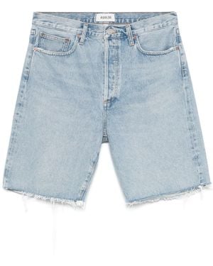 Agolde Anson Shorts - Blue
