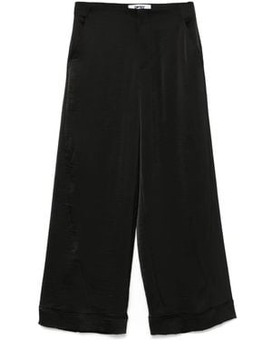 DKNY Wide-Leg Trousers - Black