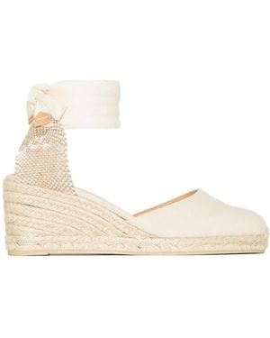Castañer 70Mm Carina Espadrilles - Natural