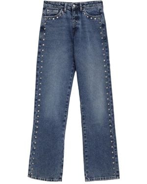 Paloma Wool Crowd Studded Jeans - Blue