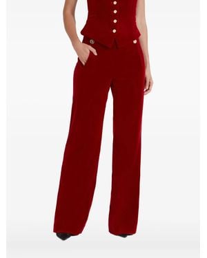 Temperley London Clove Velvet Pants - Red