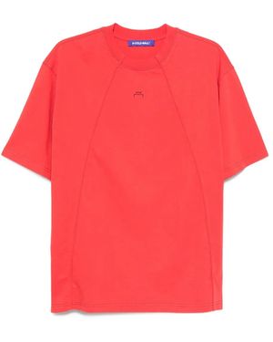 A_COLD_WALL* Panelled T-shirt - Red