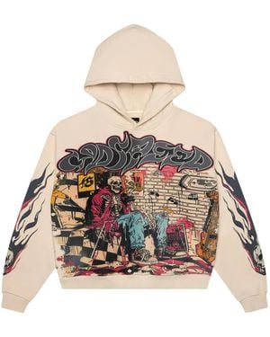 Godspeed Stoner Graphic Hoodie - White