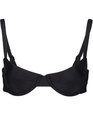 Matteau Top Bikini A Balconcino - Nero