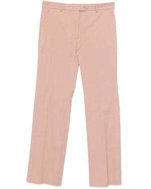 N°21 Button Woven Pants - White