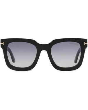 Tom Ford Ft1115 スクエア サングラス - ブラック