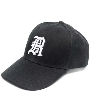R13 Logo-Embroidered Baseball Cap - Black