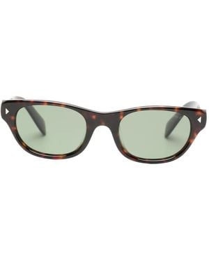 Prada Gafas De Sol Con Efecto De Carey - Verde