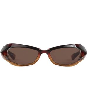 FACTORY900 Fa-240 Sunglasses - Brown