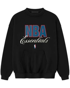 Fear Of God Logo-Print Sweatshirt - Black