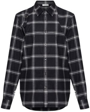 McQueen Kariertes Hemd - Blau