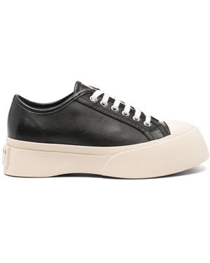 Marni Pablo Lace-Up Sneakers - Black