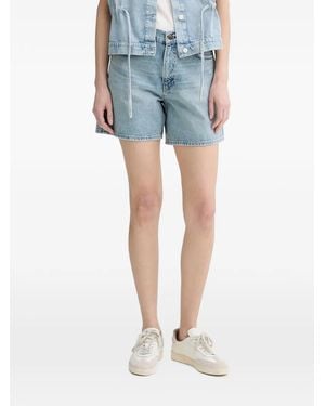 Rag & Bone Shorts Corti Kaia - Blu