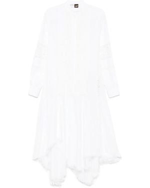 Loewe Cotton Chemisier Dress - White