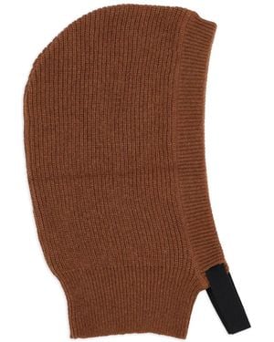 Margaret Howell Knitted Balaclava - Brown