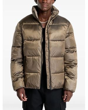 Calvin Klein Gefütterte Bomberjacke - Braun