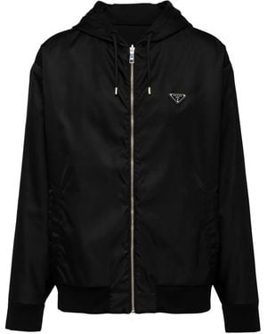 Prada Re-nylon リバーシブル ジャケット - ブラック