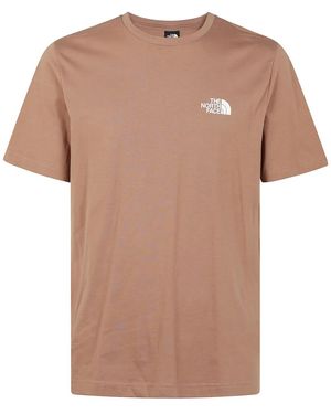 The North Face Simple Dome T-Shirt - Braun