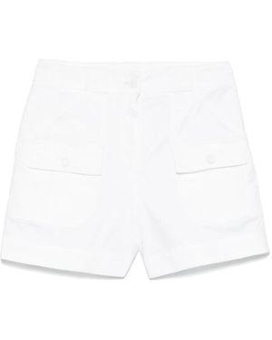 Aspesi Klassische Cargo-Shorts - Weiß