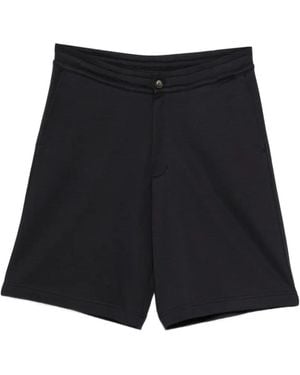 Herno Buttoned Shorts - Black