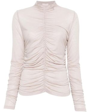 Liu Jo Wool-Blend Top - Natural