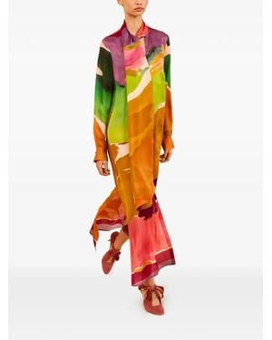 Ulla Johnson Critique Silk Maxi Dress - White