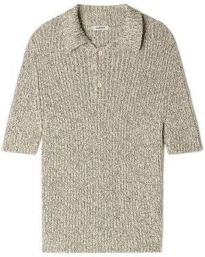 Sandro Short-Sleeve Polo Shirt - White