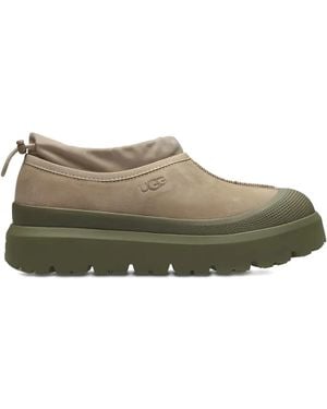 UGG Tasman Hybrid "Dune/Burnt" Slippers - Green