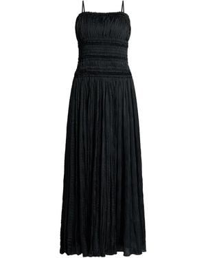Aje. Ruched-Detailing Midi Dress - Black