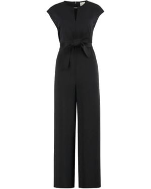 Calvin Klein Combinaison À Taille Nouée - Noir