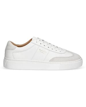 GANT Panelled Trainers - White
