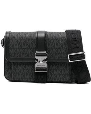 Michael Kors Hudson Messenger Bag - Black
