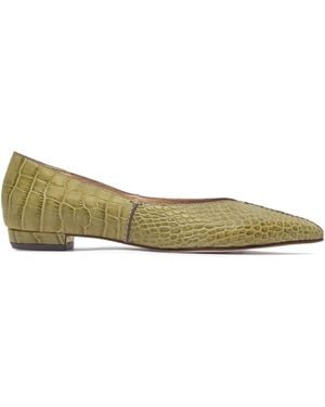 Bernardo Lana Flat Court Shoes - Green