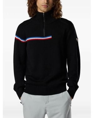 Rossignol Half-Zip Merino Jumper - Black