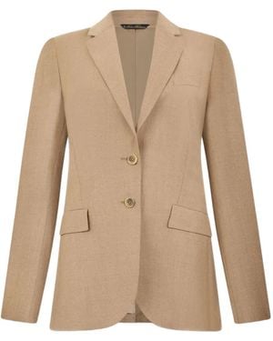 Brooks Brothers Virgin-Wool Blazer - Natural
