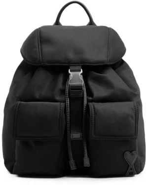 Ami Paris Zaino Marcel Piccolo - Nero