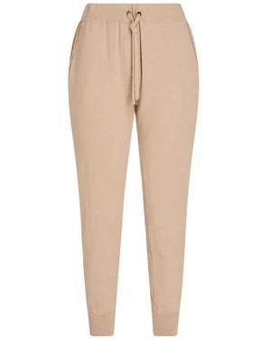 Brunello Cucinelli Drawstring-Waist Track Pants - Natural