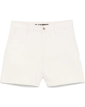 Jil Sander デニムショーツ - ホワイト