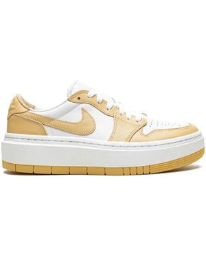 Nike Air Jordan 1 Elevate Swoosh-embellished Mid-top Leather Trainers - White