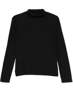 Marc O' Polo High-Neck Long-Sleeve Top - Black