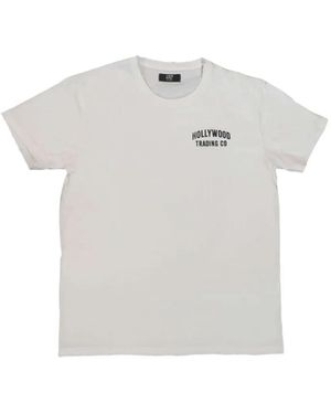 HTC T-Shirt À Imprimé Floqué - White