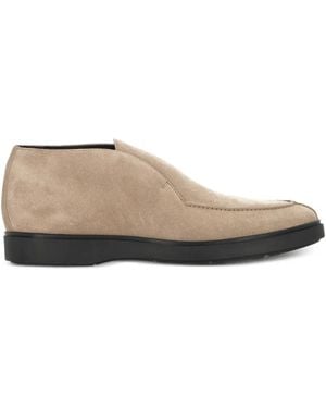 Ortigni Slip-On Desert Boots - Brown