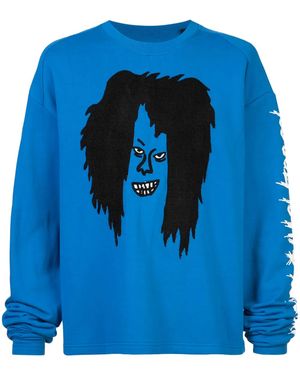 Haculla Too Ugly Sweatshirt - Blue