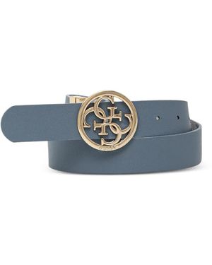 Guess Nolana Monogram Belt - Blue