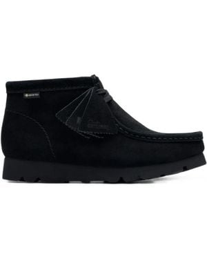 Clarks Stivali Wallabee Gore-Tex - Nero